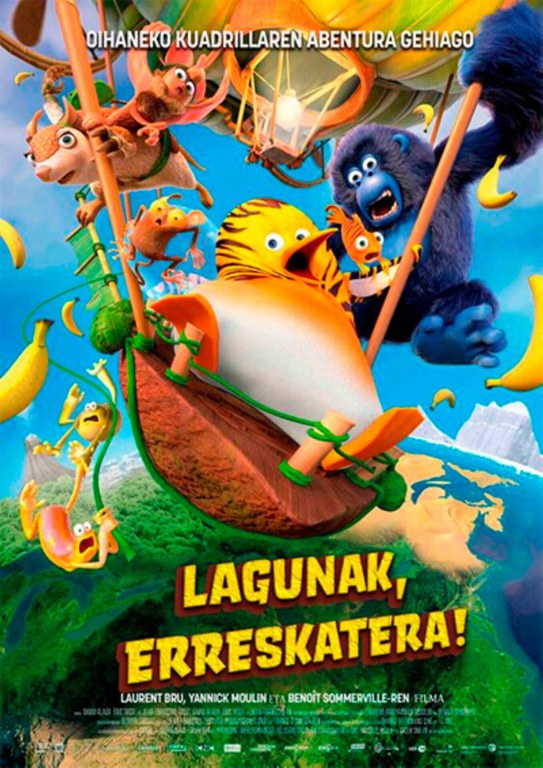 Cine infantil:  "Lagunak, erreskatera!"