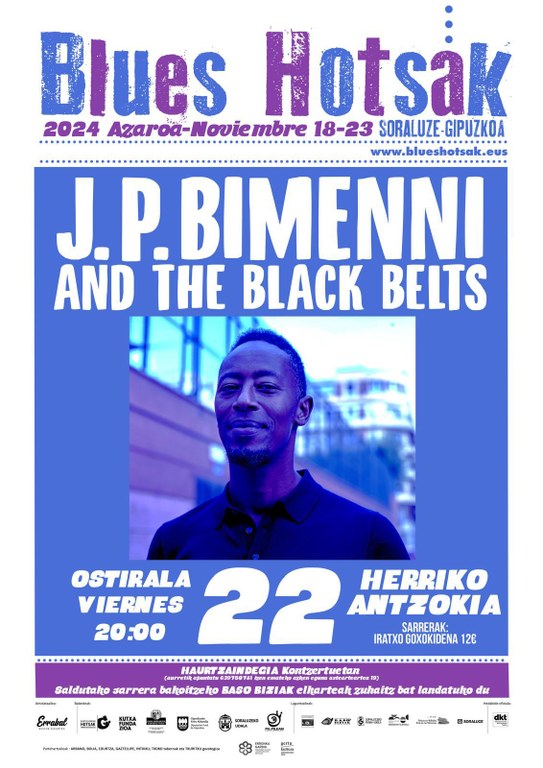 Concierto: "J. P. Bimenni and the black belts"