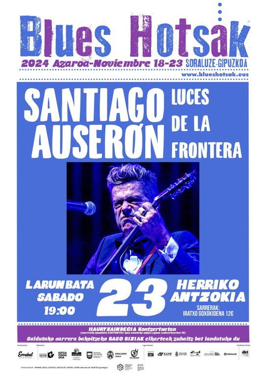 Concierto: "Santiago Auserón: Luces de la frontera"