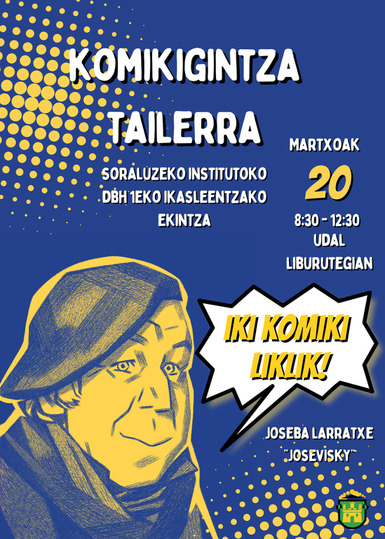 Taller de cómic: "Iki komiki liklik!"