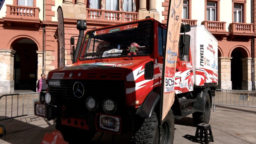 Desde Eibar al rally Dakar, en camión