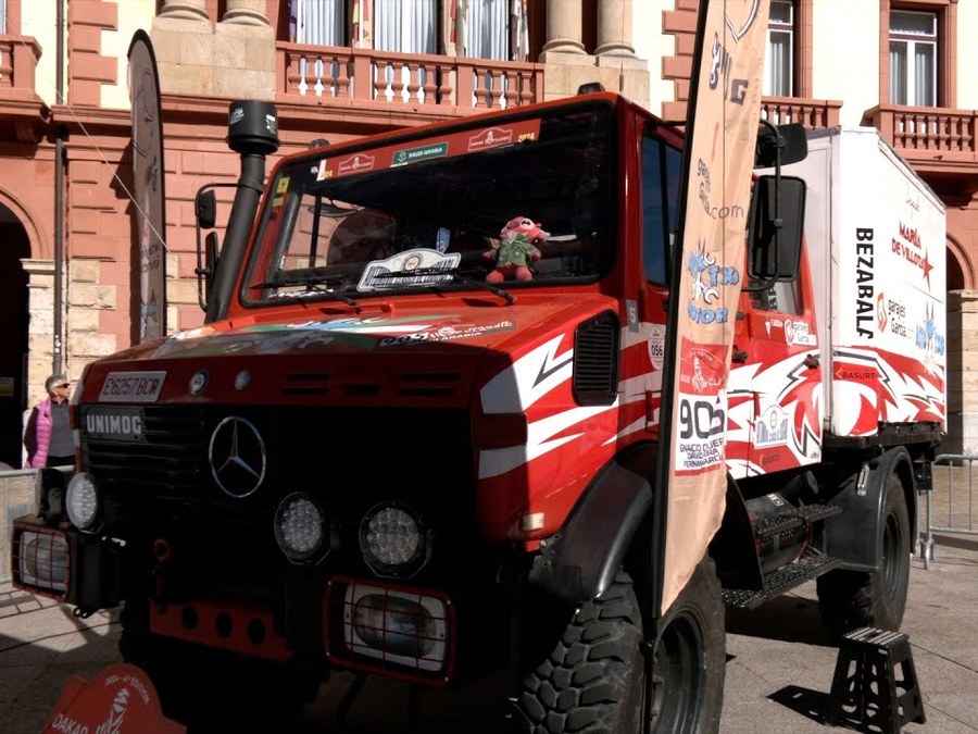 Desde Eibar al rally Dakar, en camión