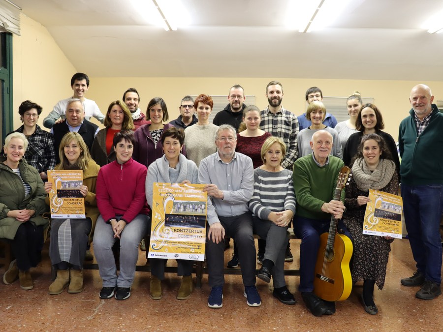 Este sábado concierto del coro Ezoziko Ama y Oskarbi Taldea