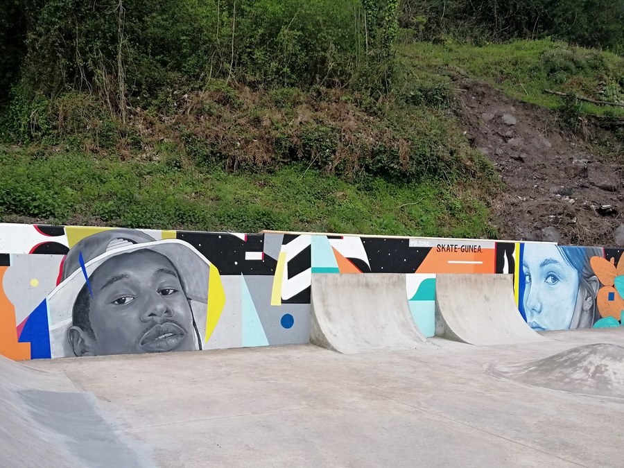 Nuevo mural para el skate park