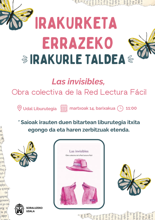 Irakurketa errazeko taldea: "Las invisibles"