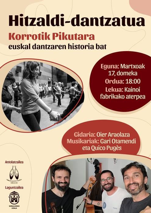 "Korrotik Pikutara: euskal dantzaren historia" hitzaldi dantzatua