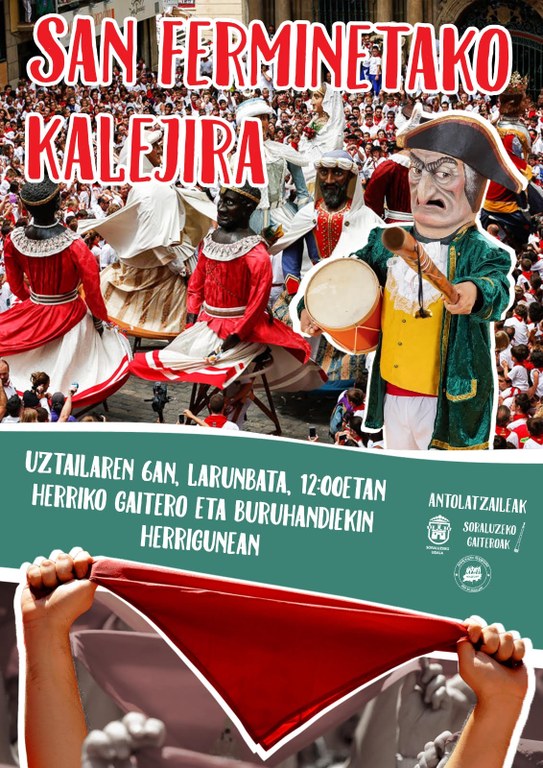 San Fermin kalejira