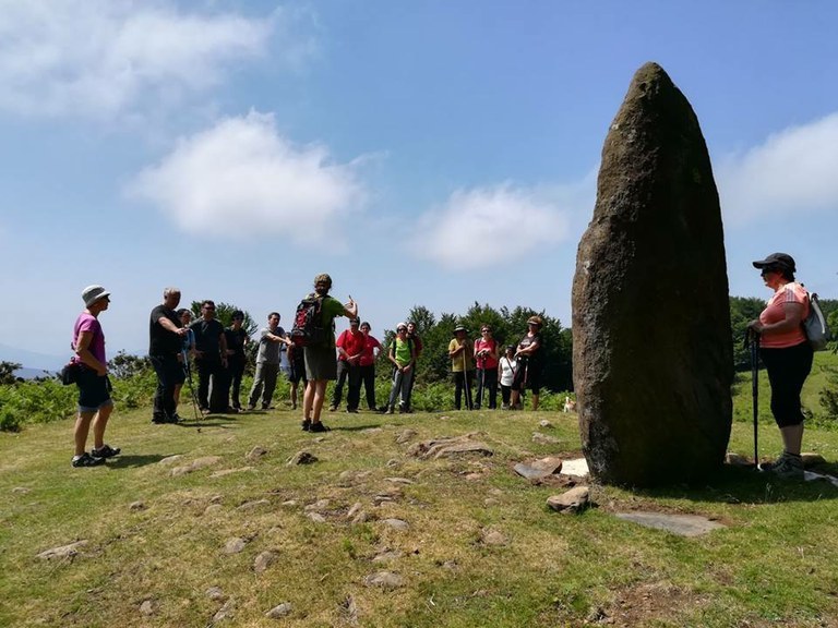 Domekan egingo da Dolmenen ibilbidea ezagutzeko azken bisita-gidatua